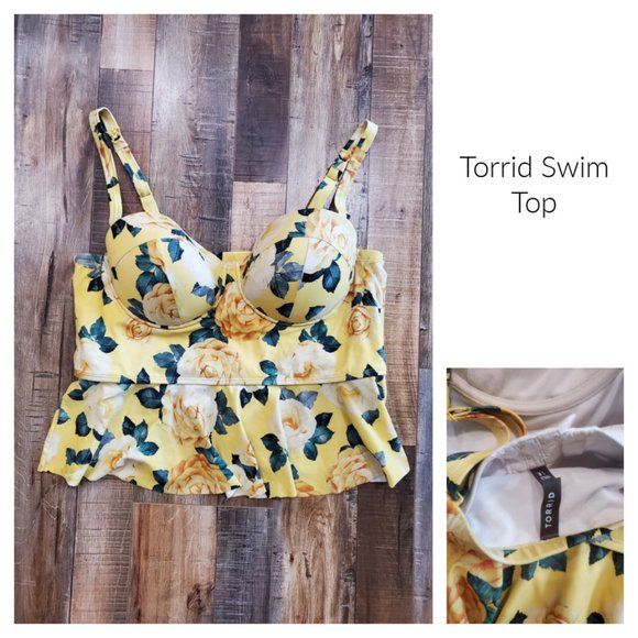 torrid Other - Torrid Floral Swim Top